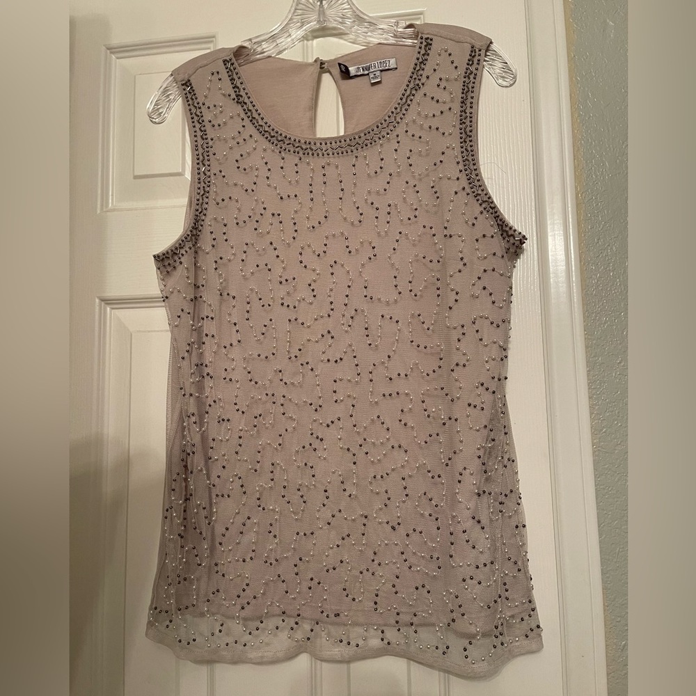 JLO Beaded Top